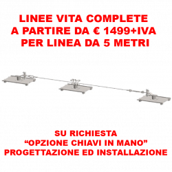 Linea Vita Completa da 5m a...