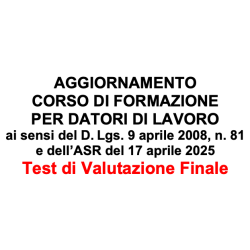 Datori di Lavoro,Corso di...